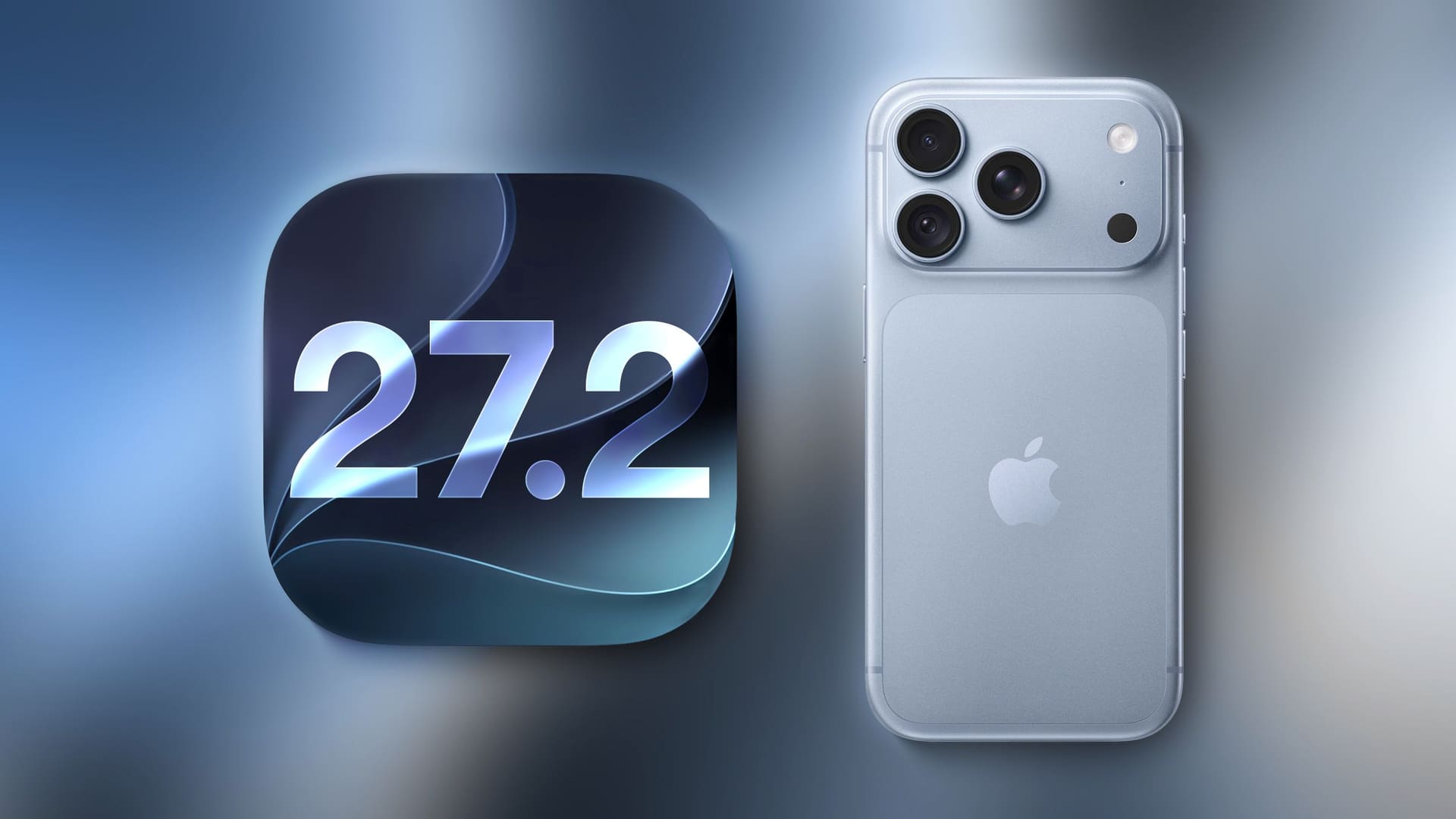 iPhone shown next to iOS 27.2 branding