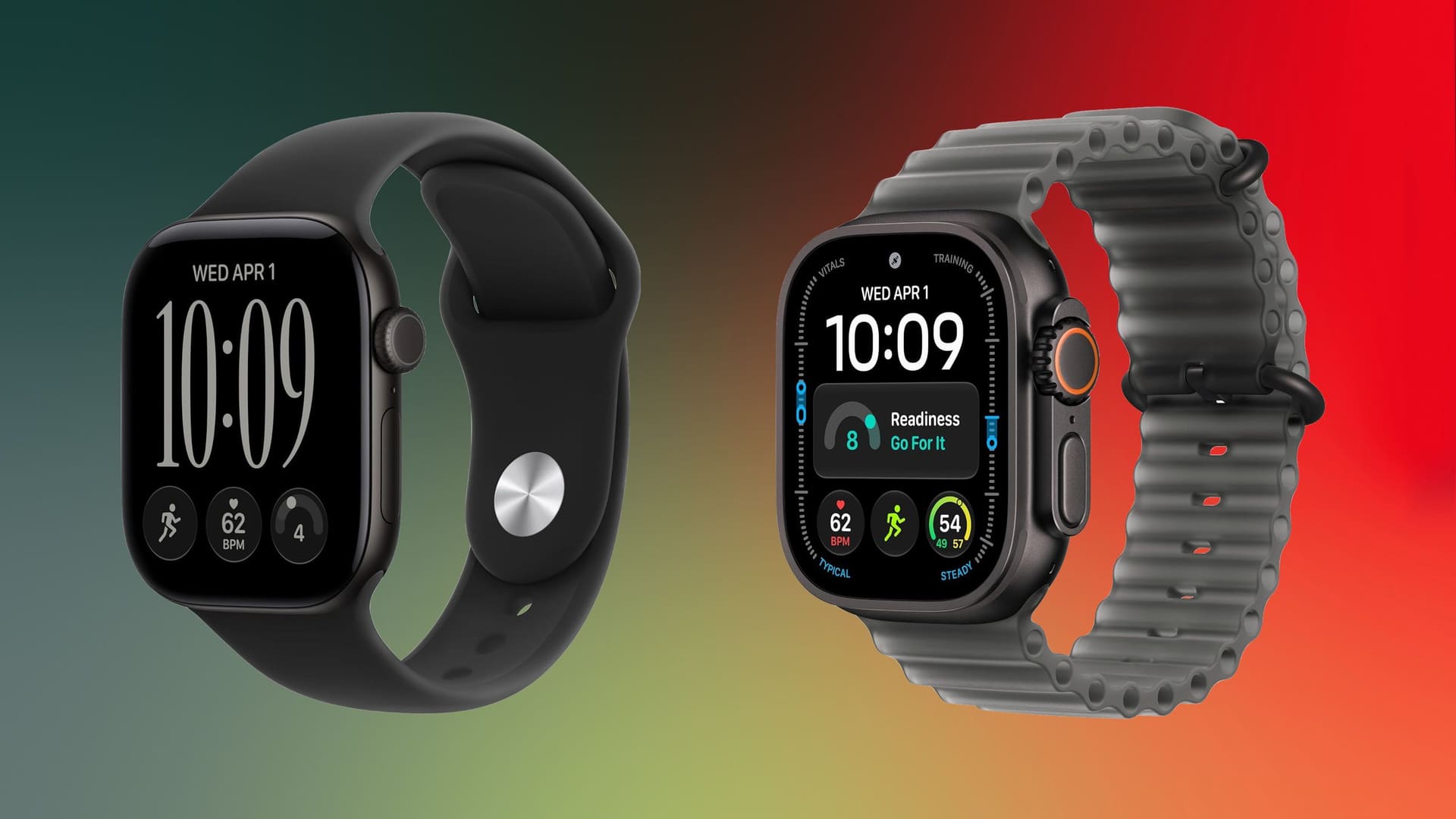 Apple Watch Series 12 and Apple Watch Ultra 4 shown side by side in a Prime Day deals graphic