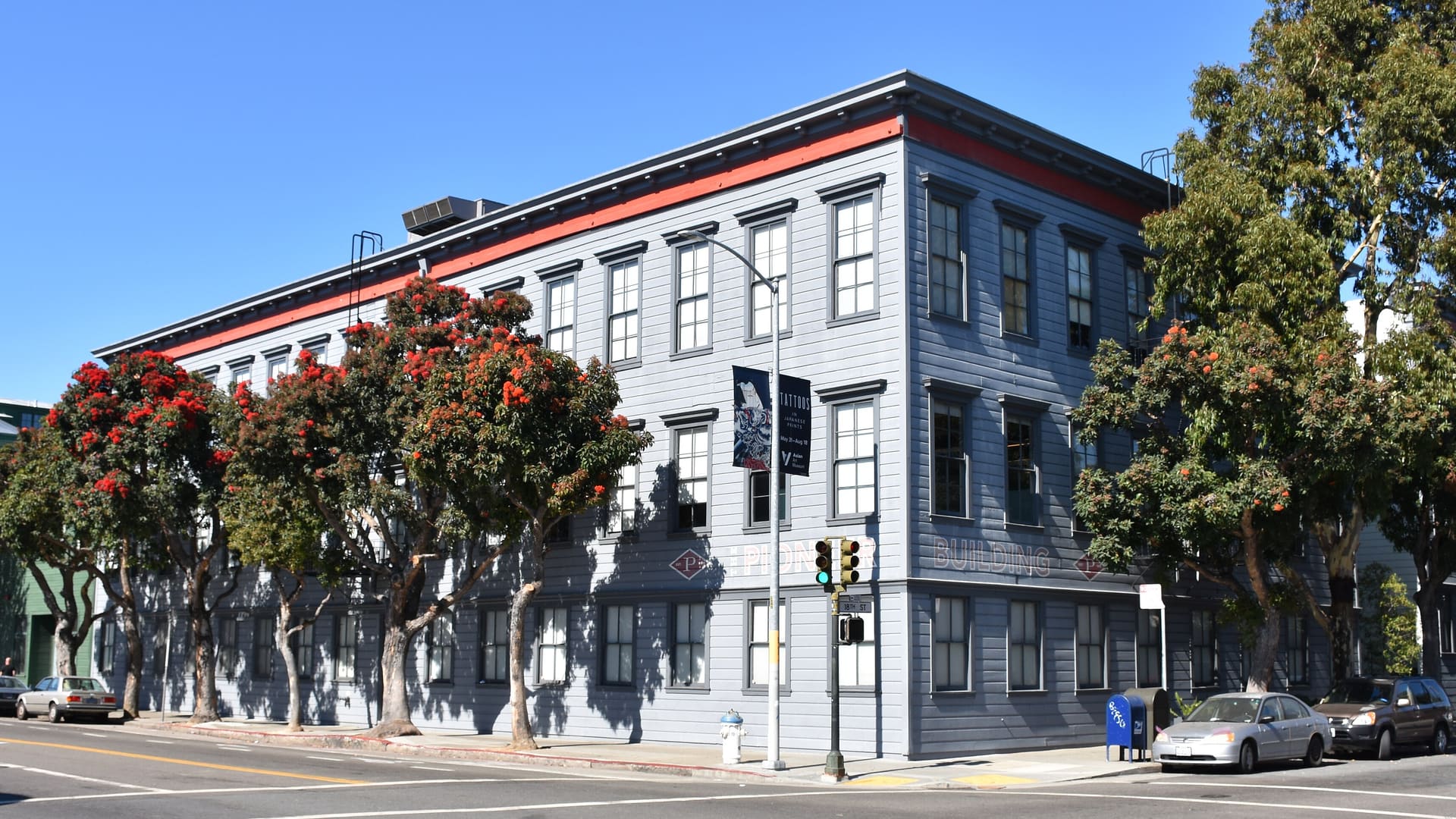 The Pioneer Building in San Francisco, which housed OpenAI's headquarters.