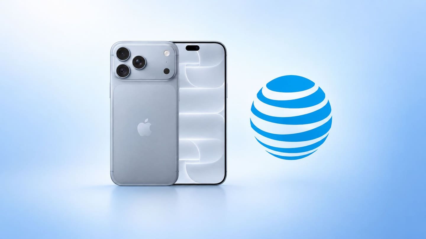iPhone 18 Pro Max shown alongside AT&T branding